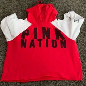 Pink Victoria’s secrete women’s size S red / white